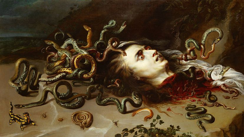 Gorgon's Head, Born of the Gods