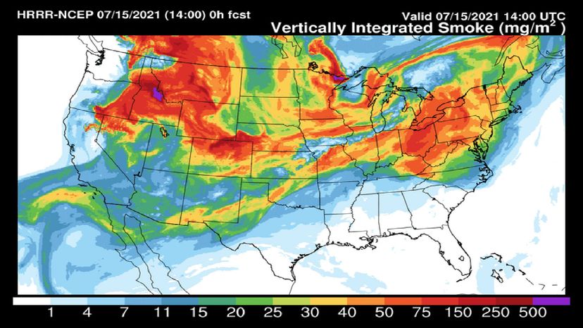 wildfire smoke