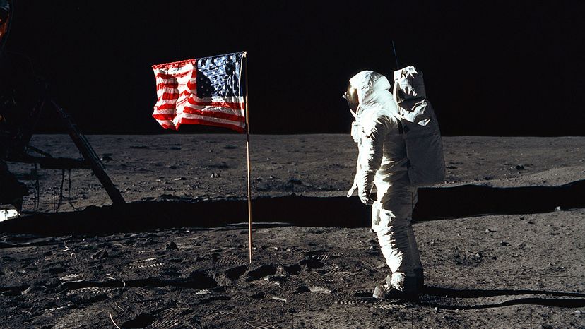 Buzz ALdrin, moon