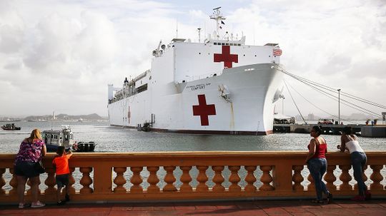 How the Navy Ship Comfort Is Aiding Puerto Rico
