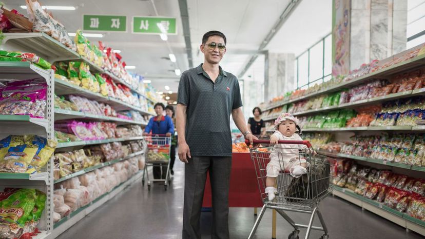 Han Gwang, supermarket