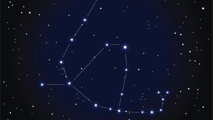 The constellations Ophiuchus and the Serpent