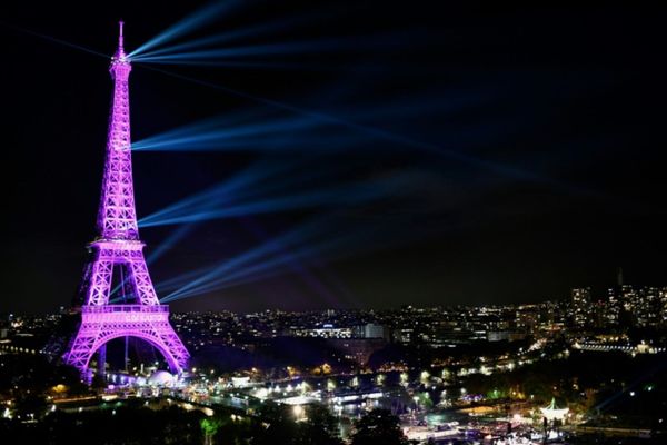 Eiffel Tower at night