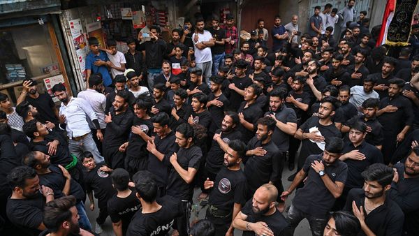 Shiite Muharram procession