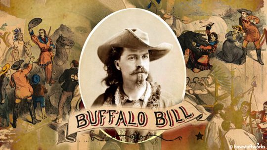 布法罗·比尔（Buffalo Bill）如何成为美国西部的生动，呼吸的拟人化“border=