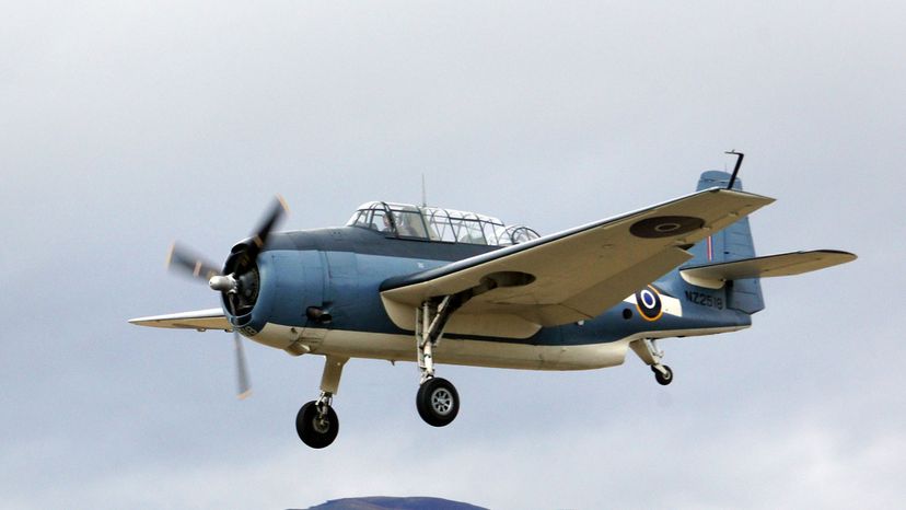 Grumman Avenger torpedo bomber