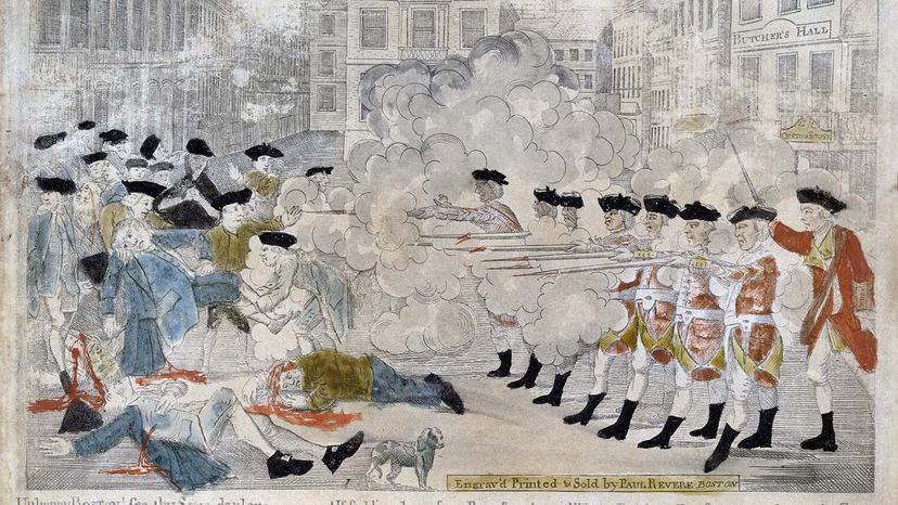 Boston Massacre engraving