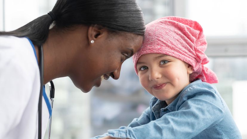 doctor with child