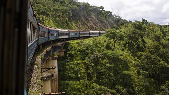 What is a funicular railway?