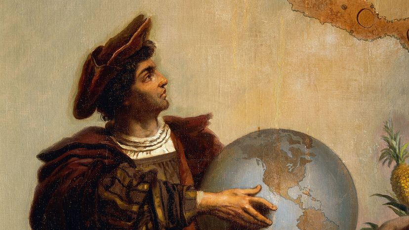 Christopher Columbus painting