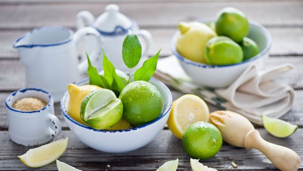 lemons and limes