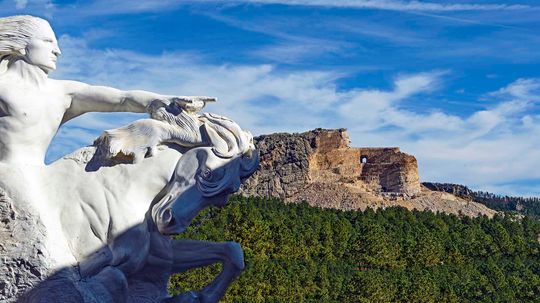 A Monumental Tribute to Crazy Horse Has Been Taking Shape for Decades