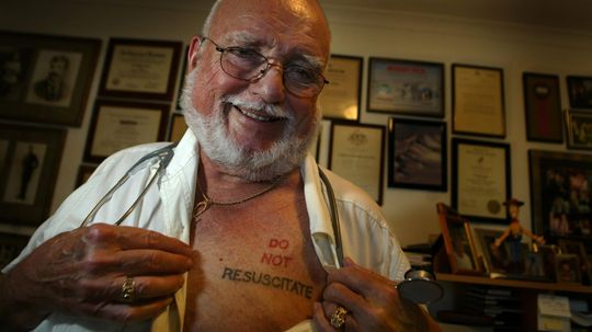 Telling Doctors Not to Resuscitate, by Tattoo