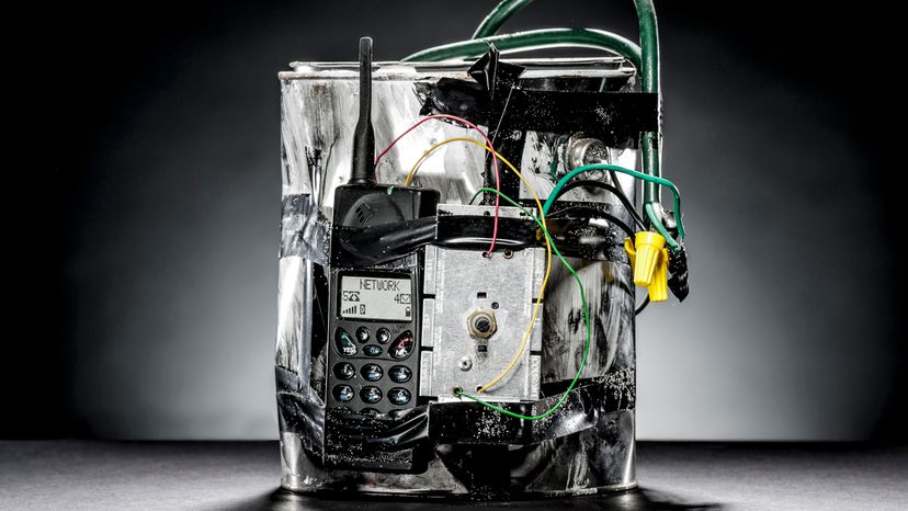 An IED bomb.