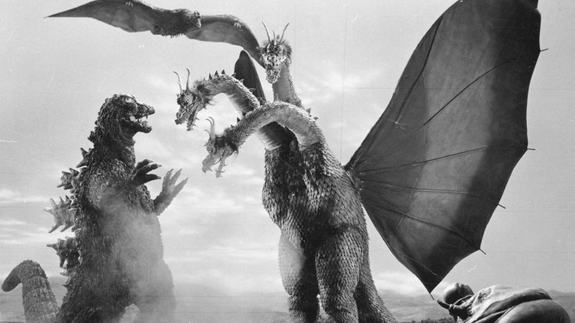 Godzilla and Ghidorah