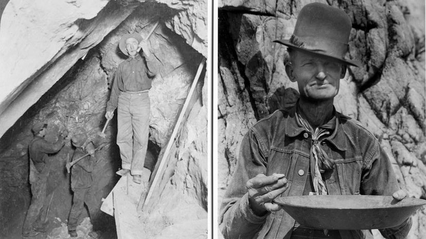 Gold Rush Miners Then and Now, Gold Rush