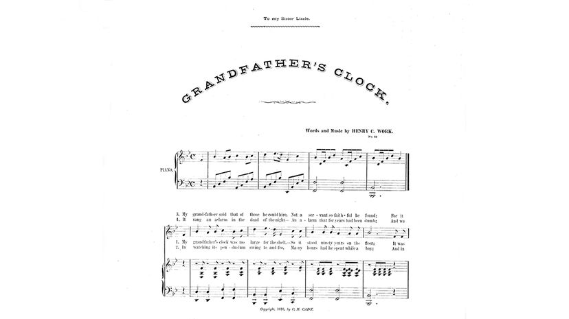 Grandfather's Clock sheet music