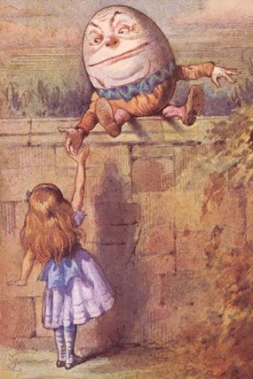 Humpty Dumpty and Alice