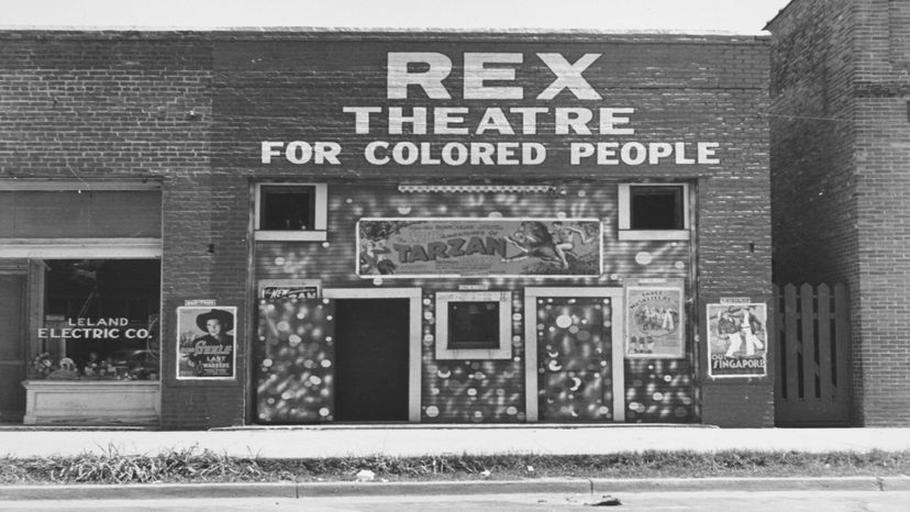 colored only theater