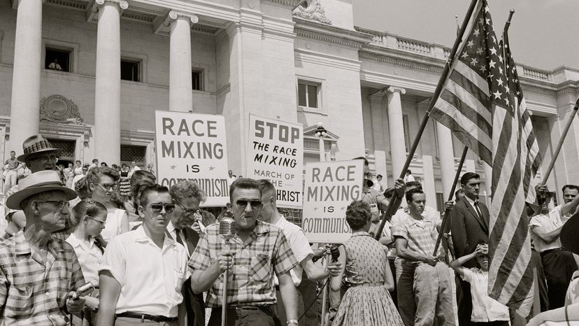 Little Rock Nine protesters