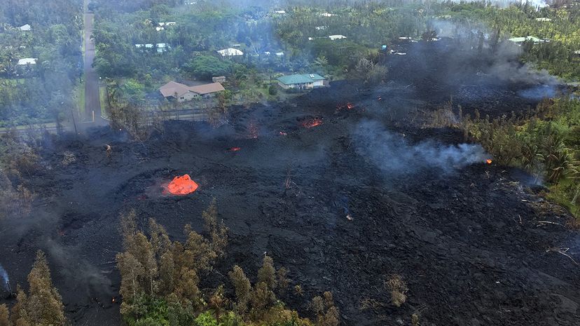 Kilauea eruption fissure