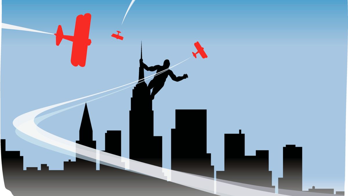 King Kong Empire State Building Scene 2005