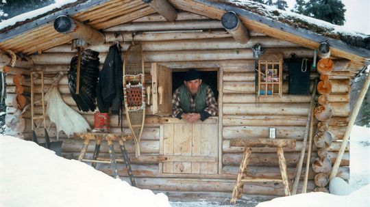 迪克Proenneke: 30年独自在阿拉斯加荒野”border=