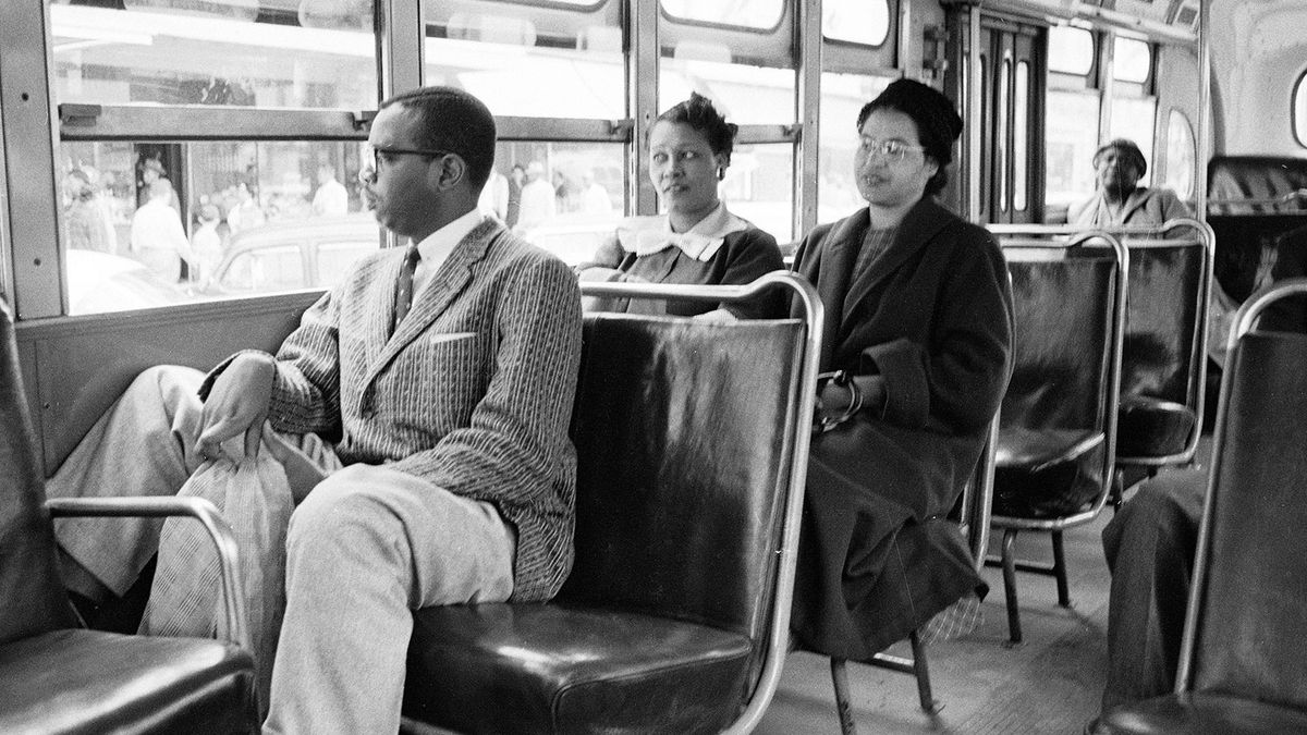 rosa parks bus boycott colour