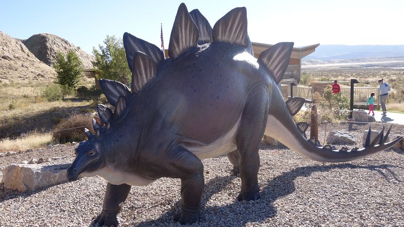 stegosaurus with horns