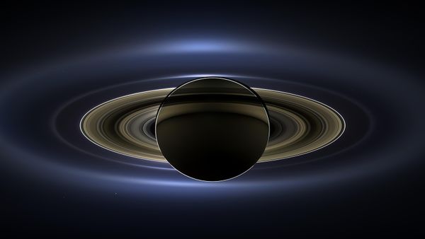 Saturn and its rings