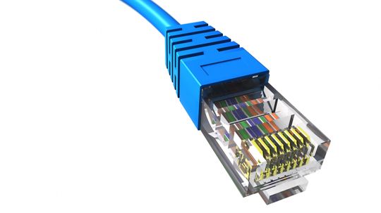 What do the yellow and black wires in a home telephone jack do?