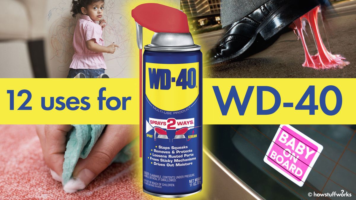 No WD40 please!