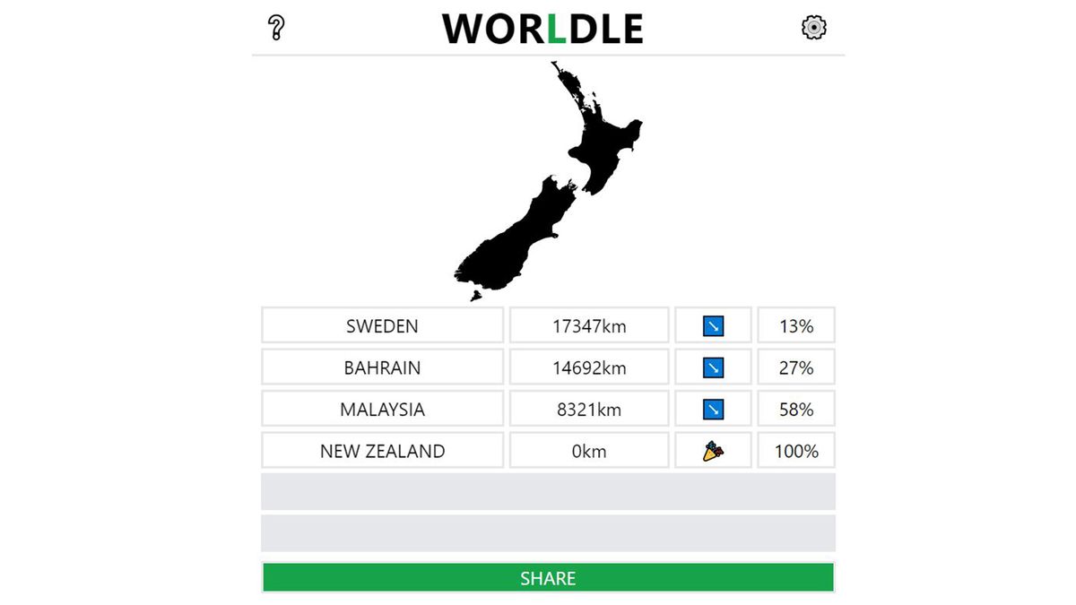 Worldle: It’s Not a Typo, It’s a Geography Game
