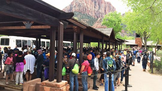 Zion National Park Overrun by Tourists, RSVP May Soon Be Required