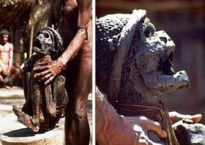 Mummy from New Guinea