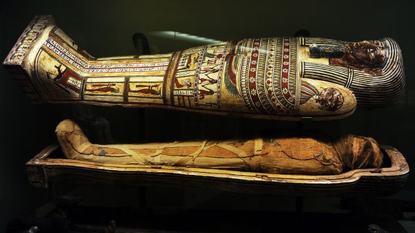 mummy sarcophagus