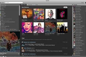 Music sharing Web site Spotify helps you create a social network around your musical taste, and enables you to share your playlists with your Facebook friends.