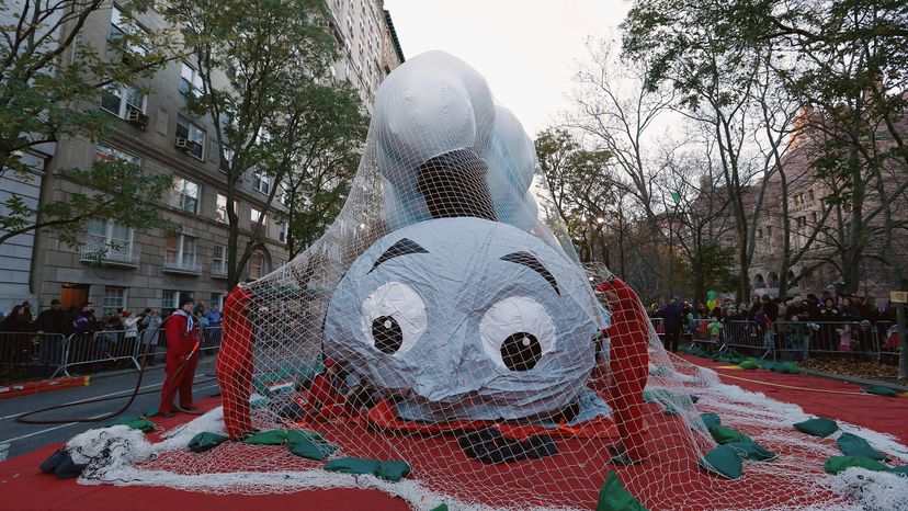 Thomas the Train, balloon, Macy's parade