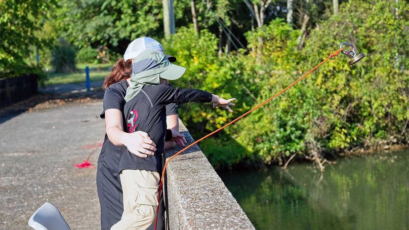 Magnetic Wooden Fishing Game - New Zealand Nature