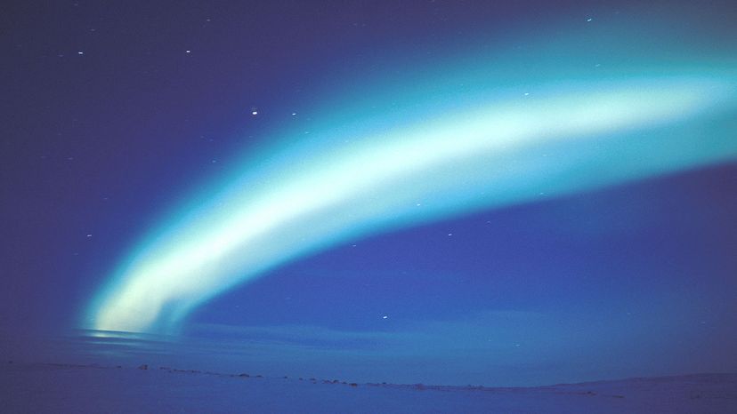 Aurora Borealis，加拿大Nunavut“width=