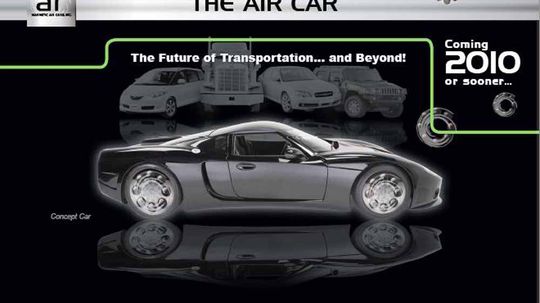 What is the technology behind the magnetic air car?
