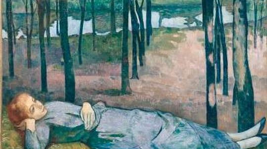 Madeleine in the Bois dAmour by Emile Bernard