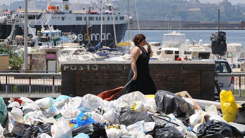 Naples garbage