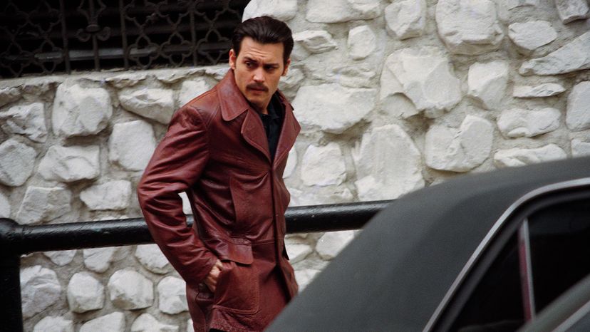 Johnny Depp stars as Donnie Brasco