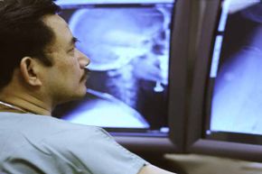 Many radiologists actually work from home, reading x-rays for a  company or as a personal business.
