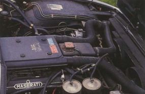 The Maserati Khamsin's Twincam V-8 powered Citroën hydraulic steering and brakes.