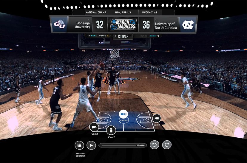 March madness virtual reality