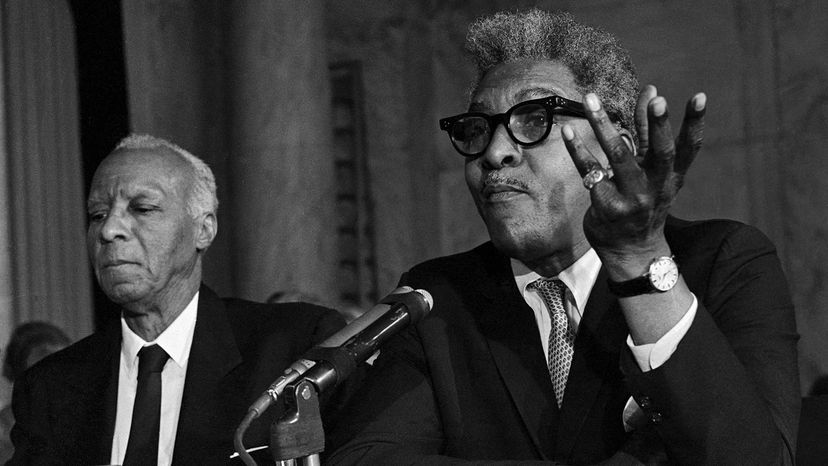 A. Philip Randolph and Bayard Rustin 