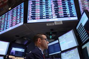 The New York Stock Exchange in New York City.