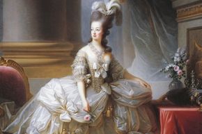 A portrait of Marie Antoinette